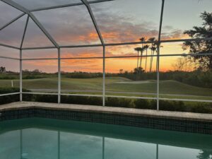 Sarasota FL Sunrise on Thursday Morning