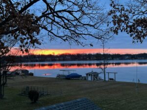 Gourdneck Lake MI at Sunrise