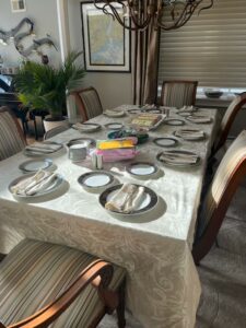 Ready for the Seder to Start, Rockaway, Queens