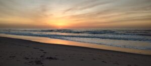 Sunrise on Rockaway Beach February 16th 