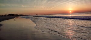 Sunrise on Rockaway Beach NY