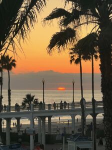 Oceanside CA sunset