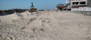 Beach Berm Construction...getting closer