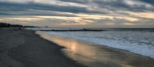 This Morning's Sunrise on Rockaway Beach
