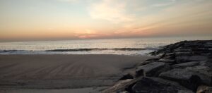 Sunrise on Rockaway Beach Friday Morning December 8th