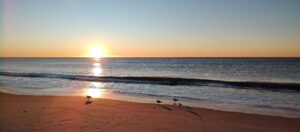 Sunday Morning Sunrise on Rockaway Beach