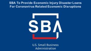 Sba Disaster Loans Coronavirus
